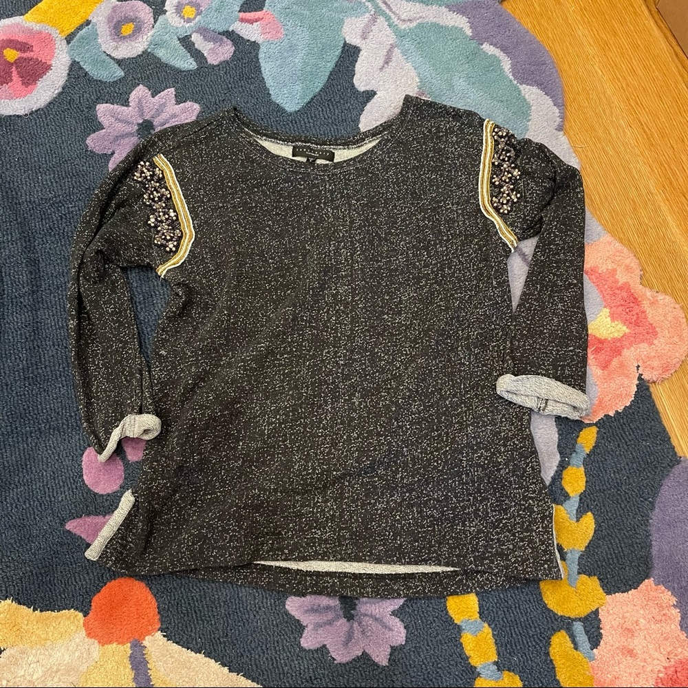 Sanctuary beaded sweatshirt / sweater